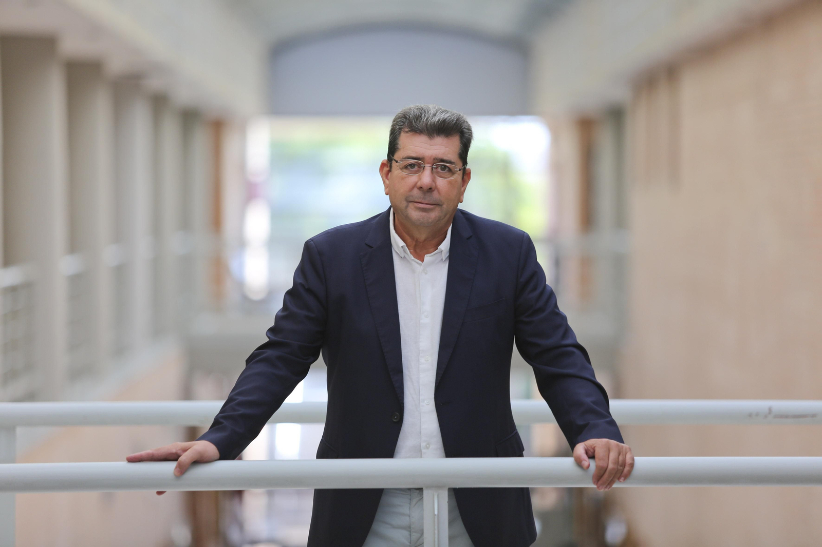 Antonio Guevara, en la Facultad de Turismo. Antonio Guevara, en la Facultad de Turismo.