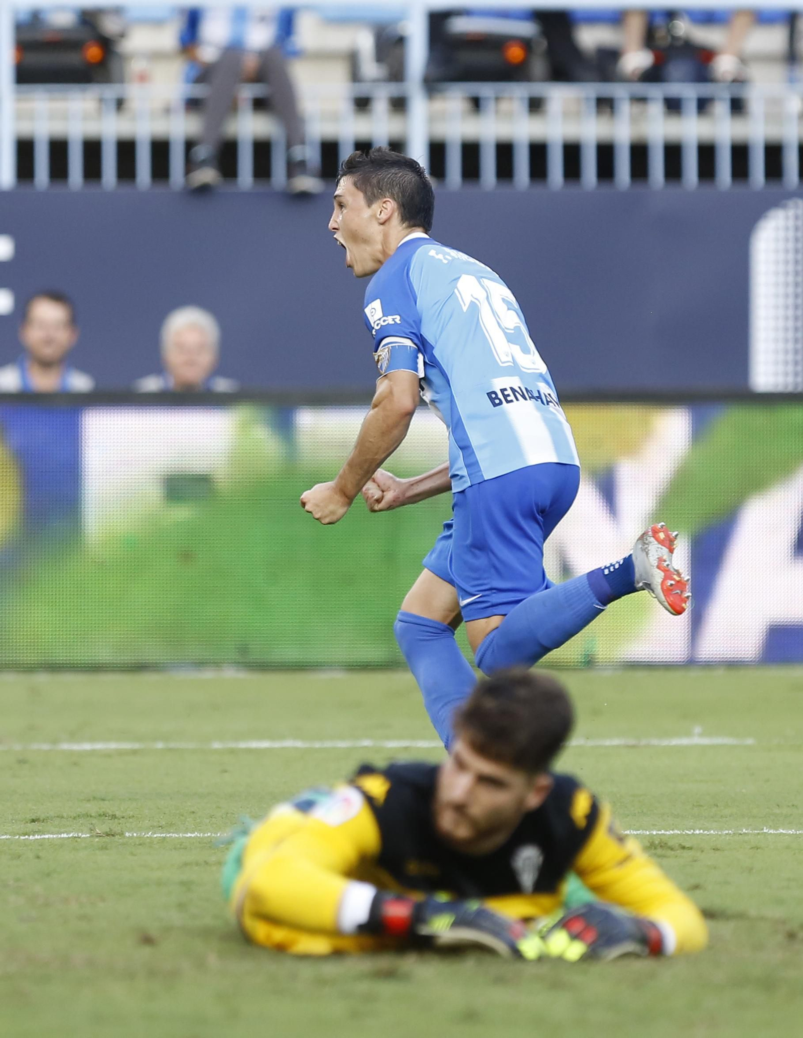 El Málaga CF-Córdoba CF, en imágenes