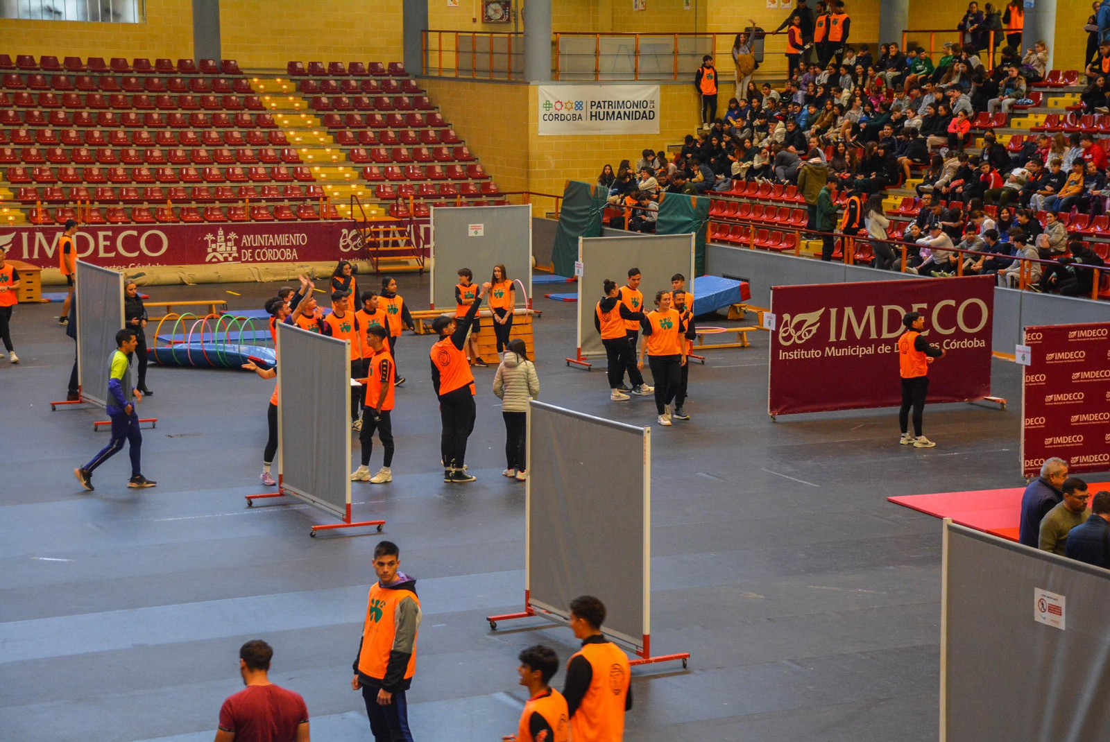 La 'Gimnastrada' del instituto López Neyra de Córdoba, en imágenes