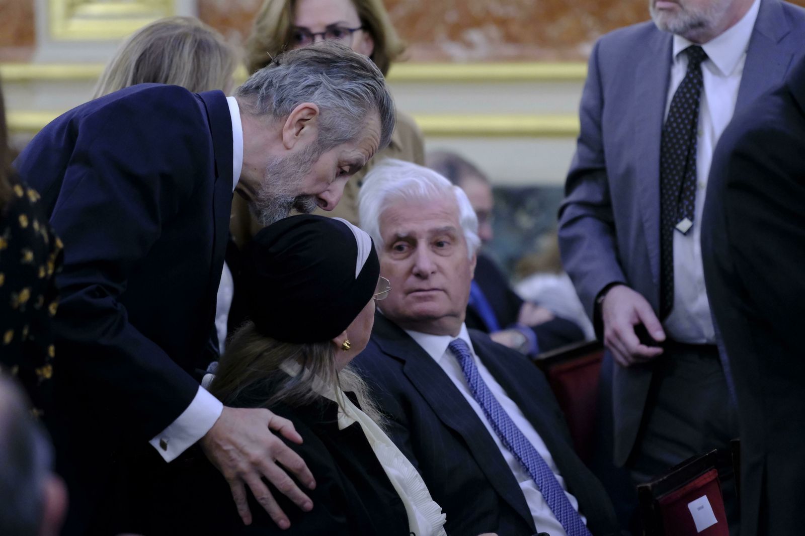 Las imágenes del homenaje a Pérez Llorca en el Congreso