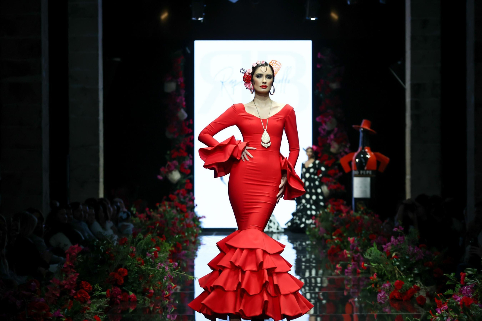 Desfile de Raquel Bollo en la Pasarela Flamenca Tío Pepe Jerez 2024