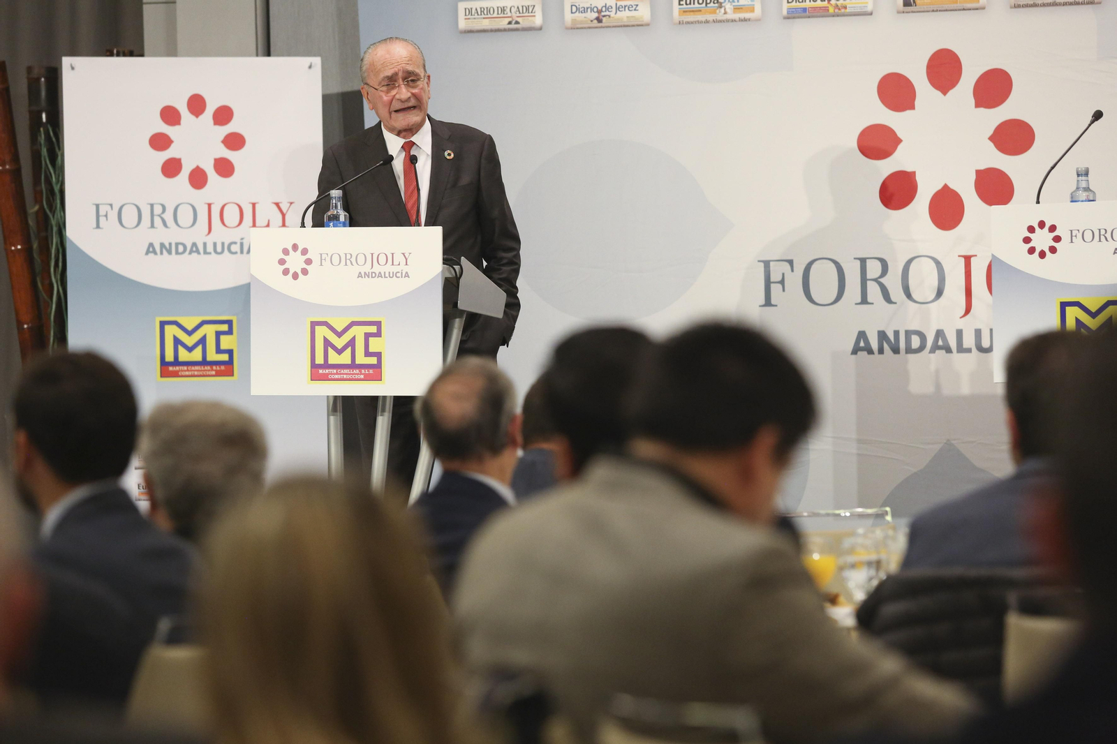 Fotos del Desayuno informativo Grupo Joly con el alcalde de Málaga