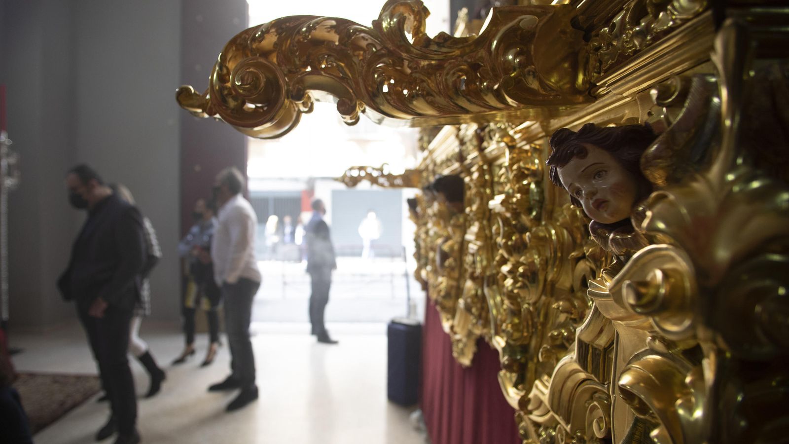 Manigueta del paso de misterio de Jesús Despojado