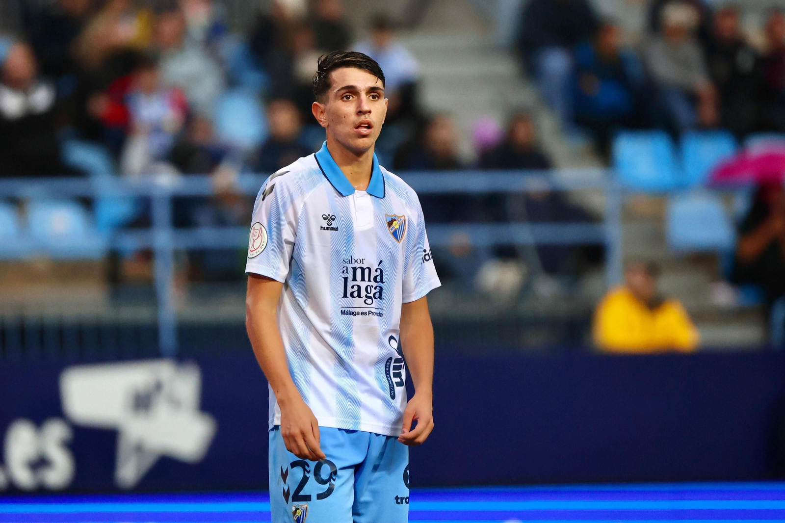 El Málaga CF - Eldense, en fotos