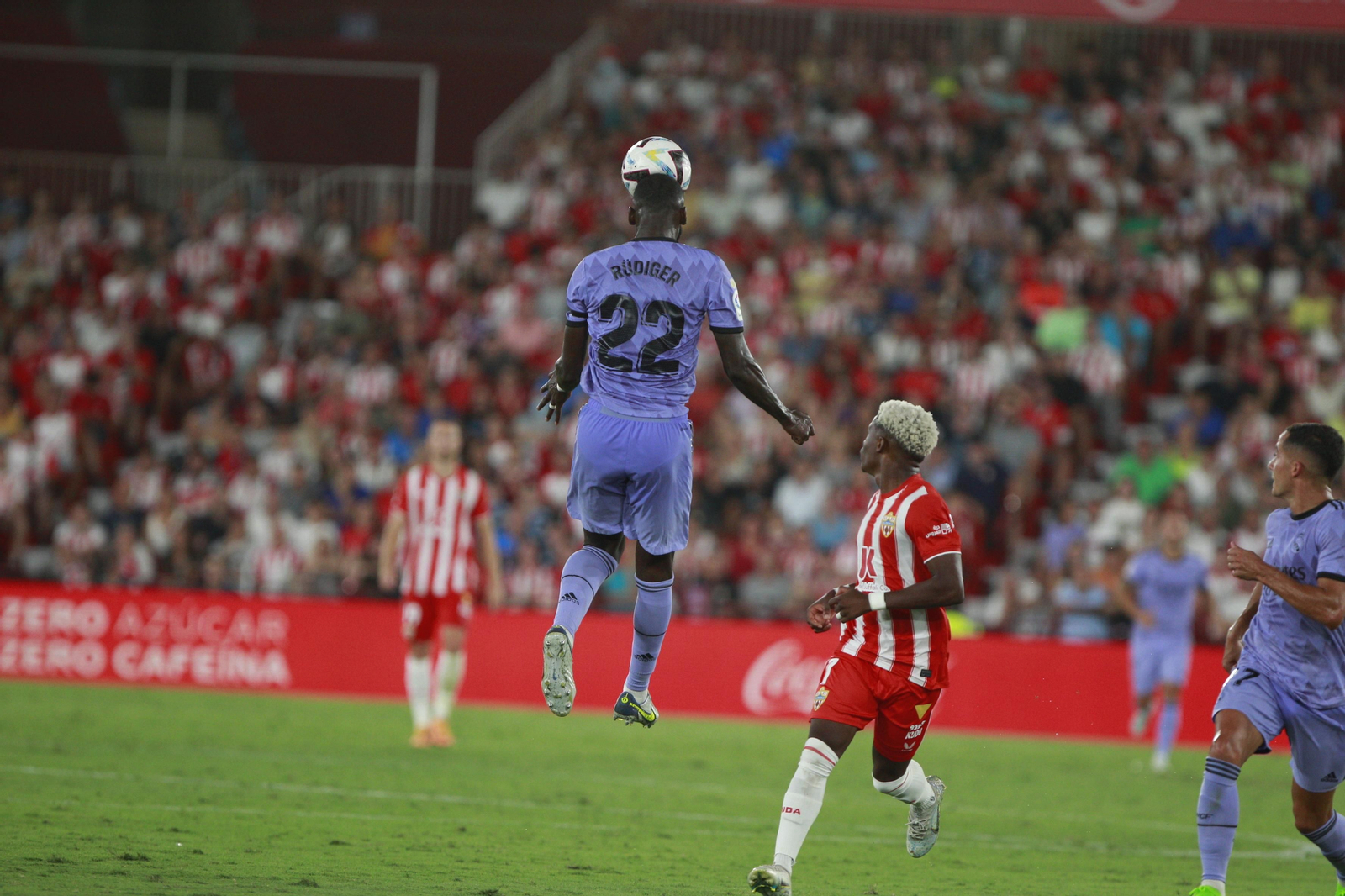 Imágenes del partido U.D. Almería-Real Madrid C.F. de la Liga Santander