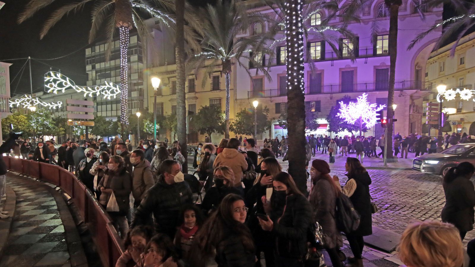 Jerez inaugura su alumbrado navideño