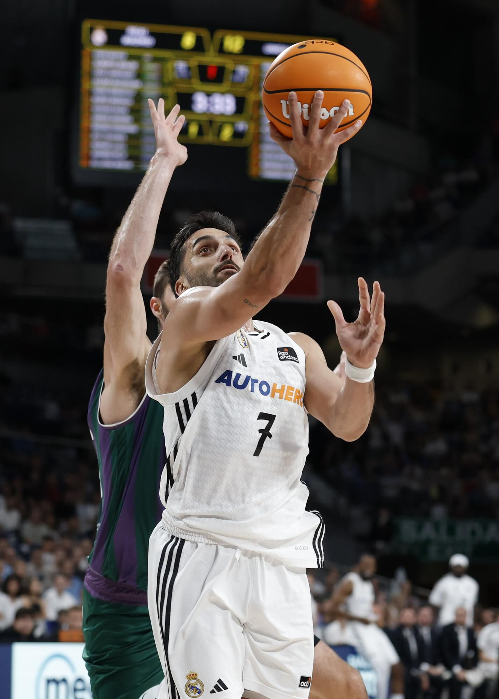 El Real Madrid-Unicaja en fotos