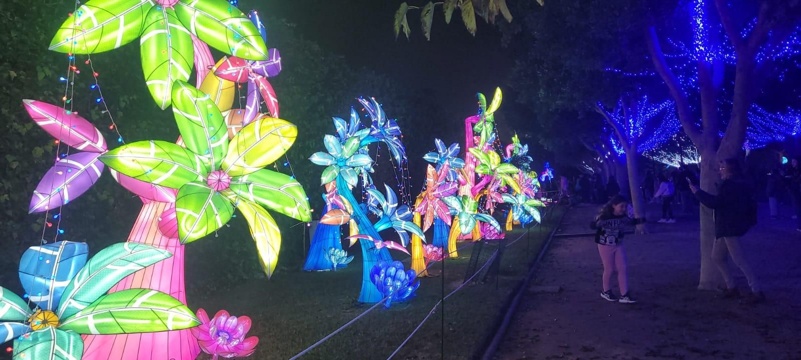 El Festival de las Linternas de Málaga, en fotos