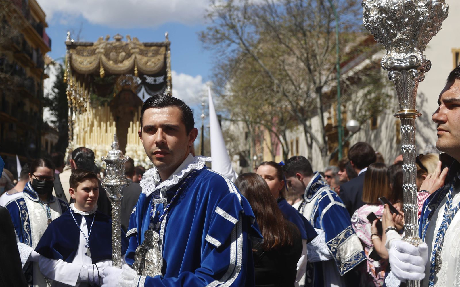 Imágenes de la salida de la hermandad de Los Negritos