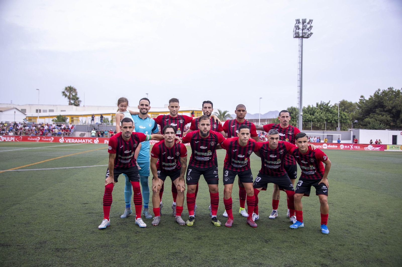 Alineación inicial del Pulpileño presentada por Paco Jurado
