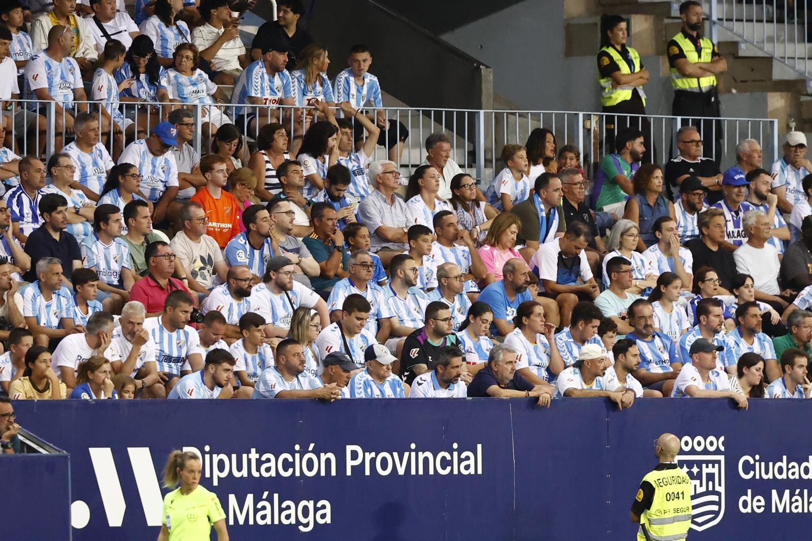 Búscate en las gradas de La Rosaleda en el Málaga CF-Real Sociedad B