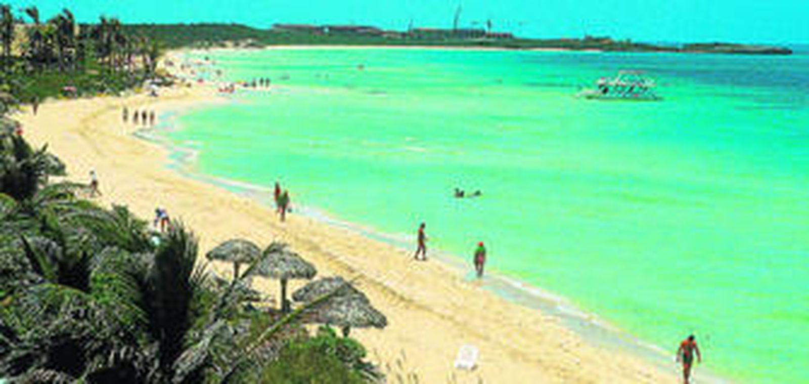 Las playas de Caribe, son las más solicitadas por los turistas durante todo el verano.