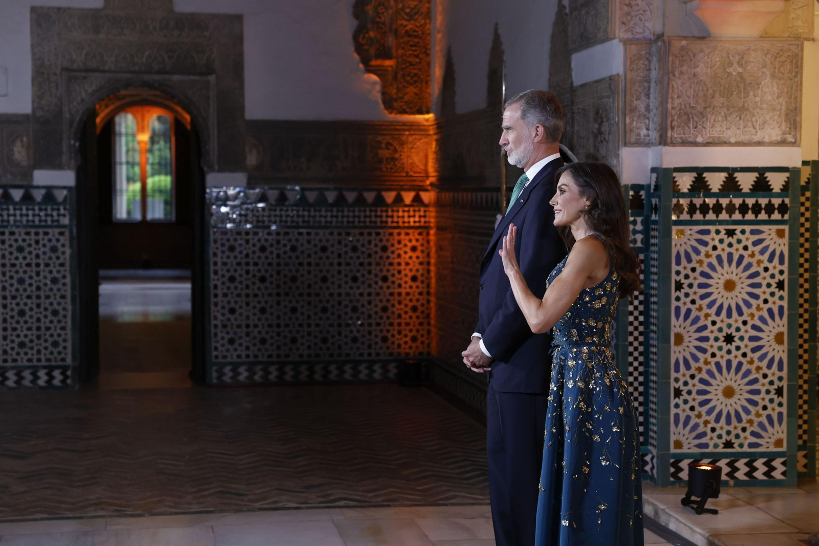 Las fotos de la cena de gala dada por los Reyes previa a la cumbre de la ONU en Sevilla