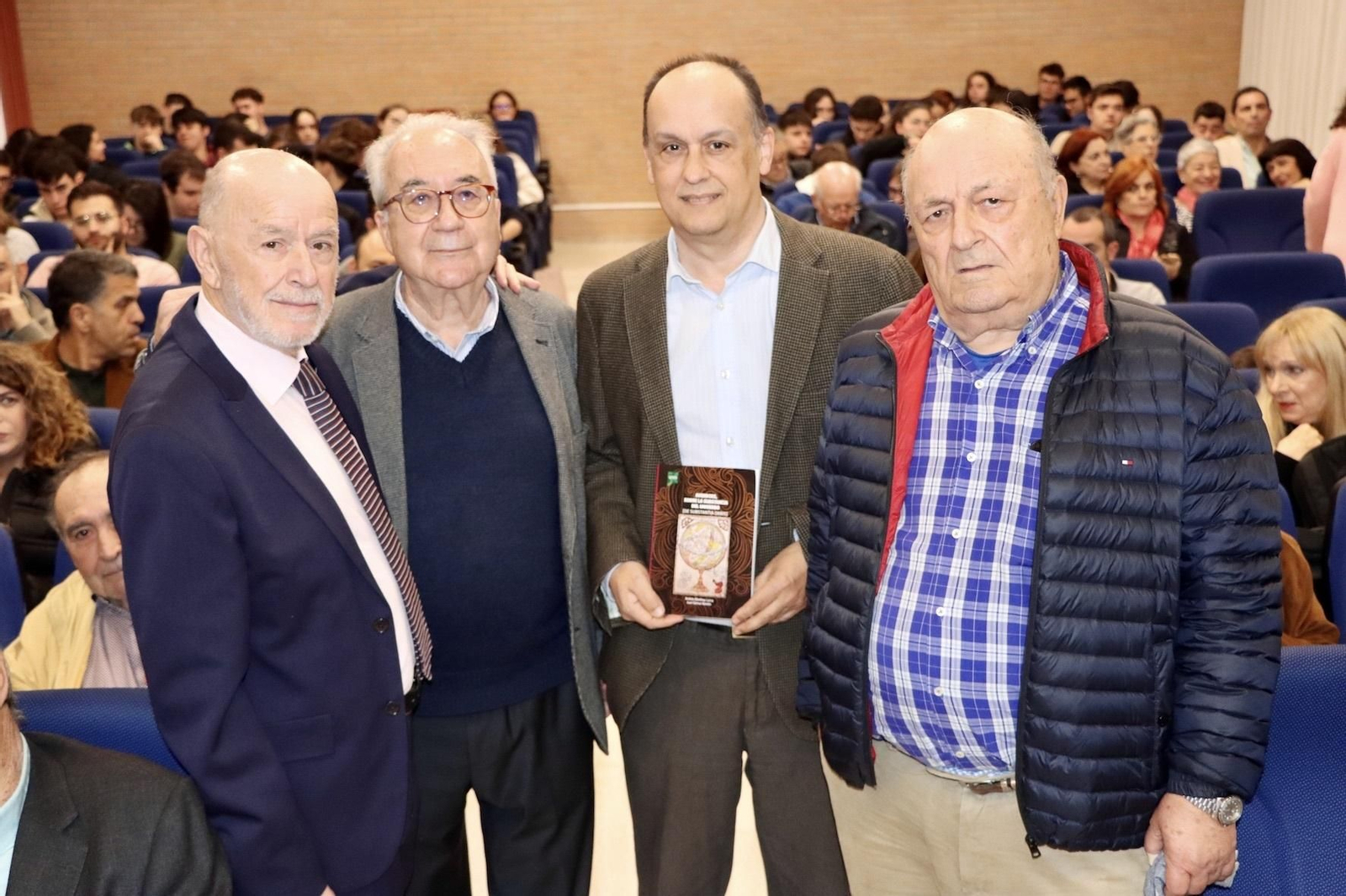 Pedro Molina, Rafael Quirosa-Cheyrouze, Juan Gómez Bonillo y Andrés Martínez Lorca.