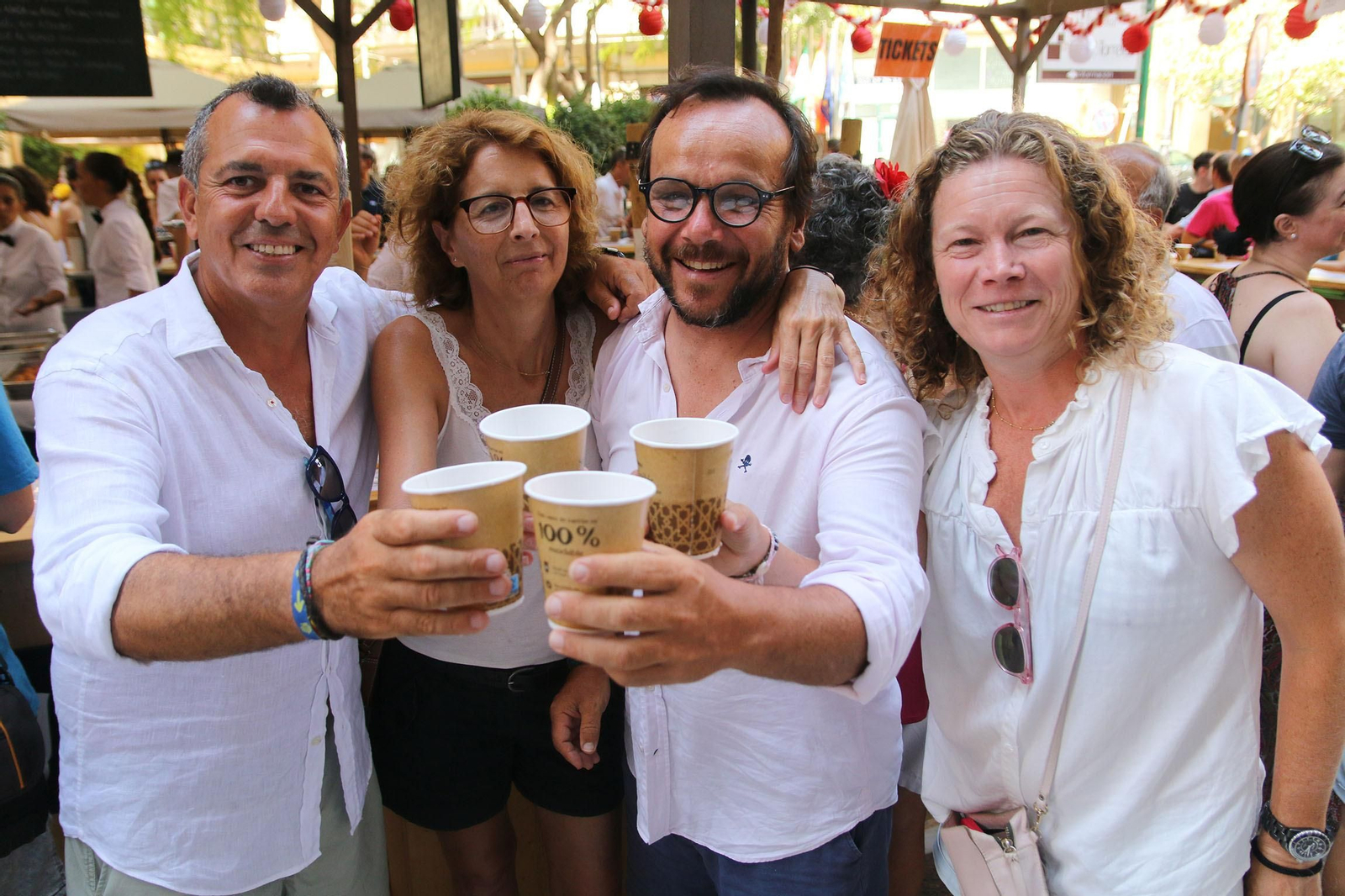 Las imágenes del jueves en la feria del mediodía de Almería