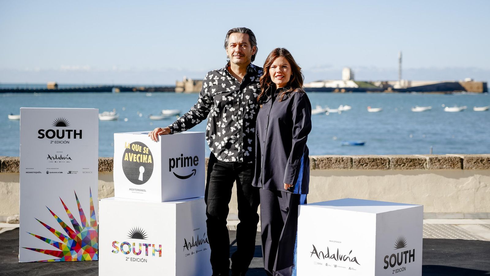 imágenes del photocall del South Series en la caleta el domingo 27