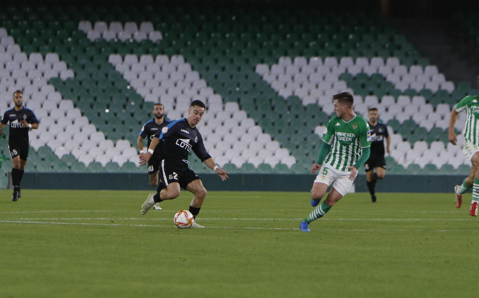 Las fotos del triunfo de la Real Balompédica sobre el Betis Deportivo en el Villamarín