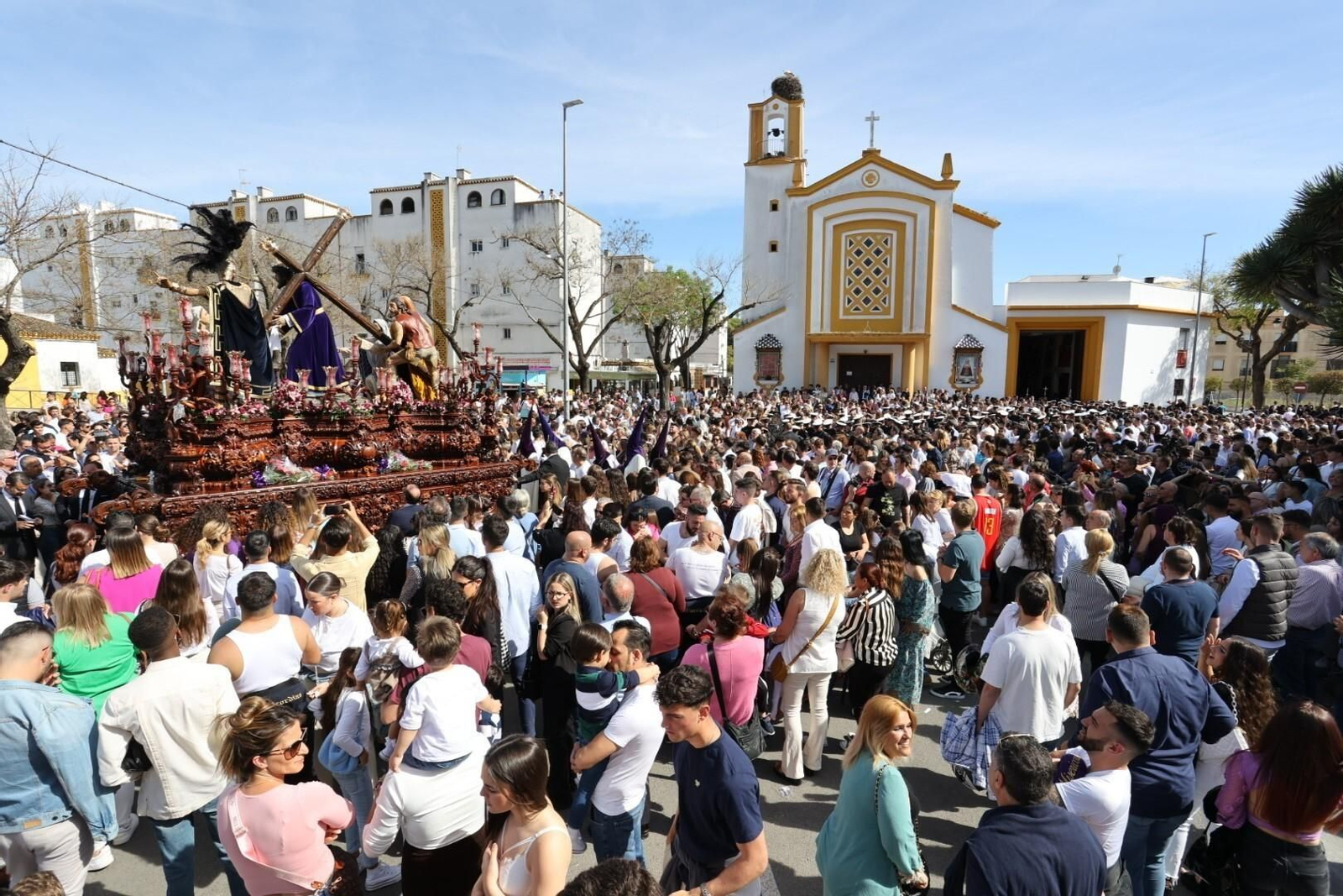 Lunes Santo en Jerez: las imágenes de la hermandad de la Candelaria
