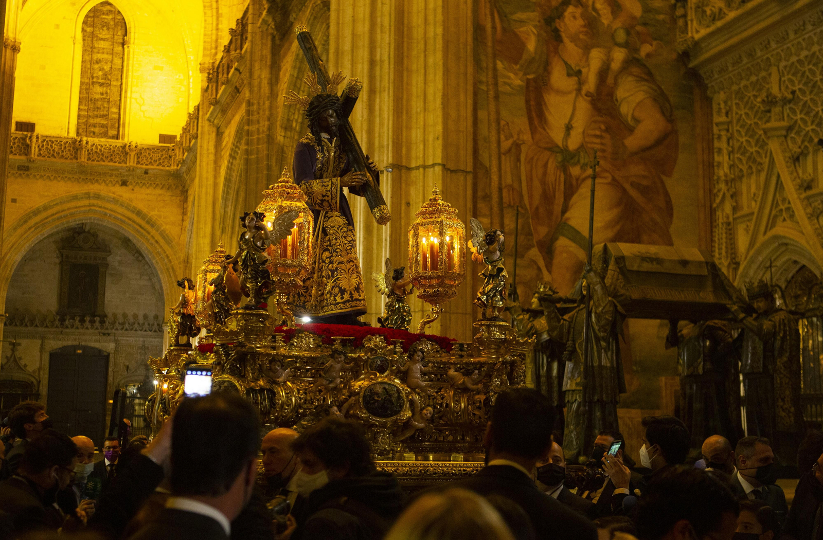 Las imágenes de la procesión del Gran Poder hasta San Lorenzo
