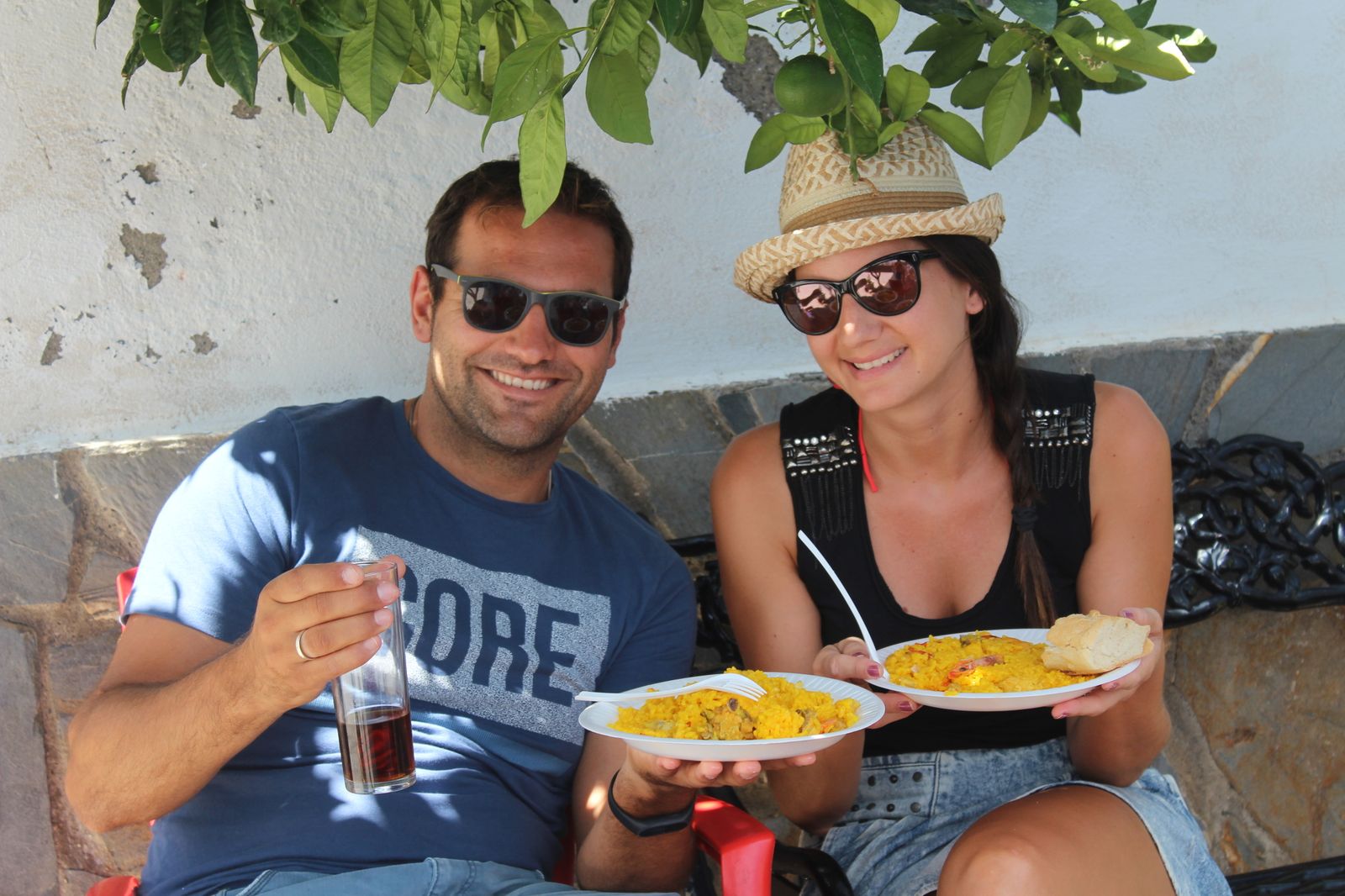 Fotogalería de la paella gigante de Velefique