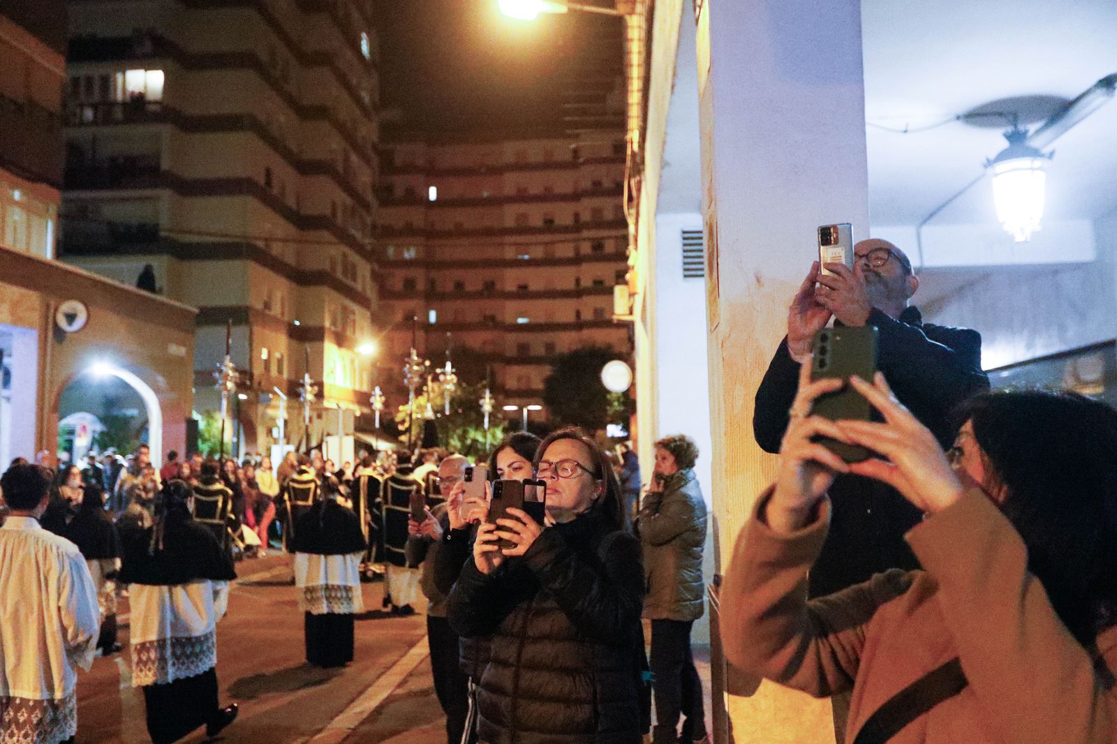La procesión de La Caridad de Almería, en imágenes