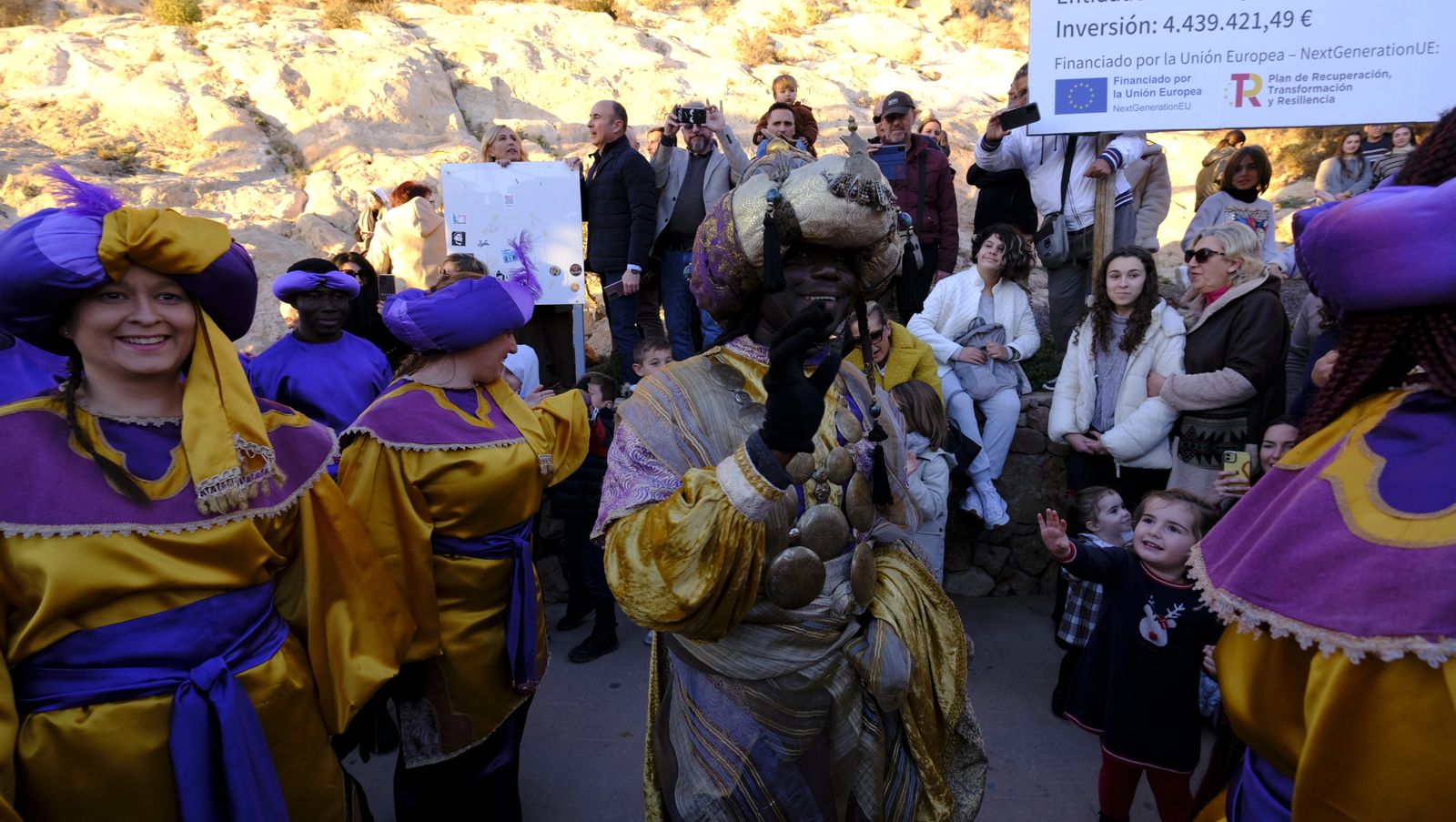 Fotogalería de la Cabalgata de Reyes Magos en Almería