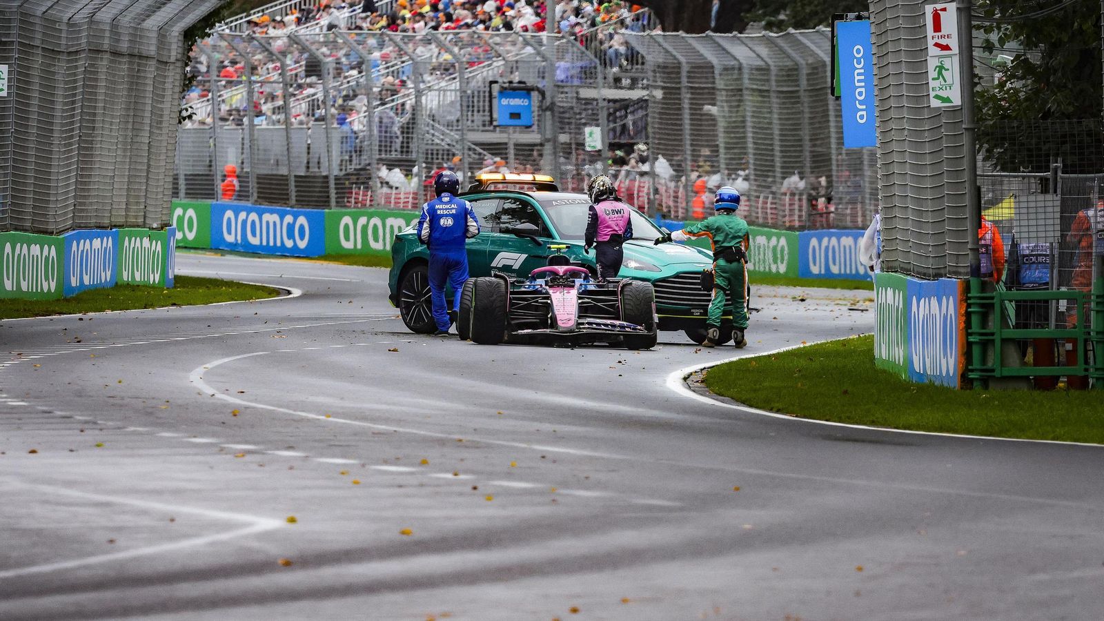 Los fotos del arranque de la Fórmula 1 en Melbourne