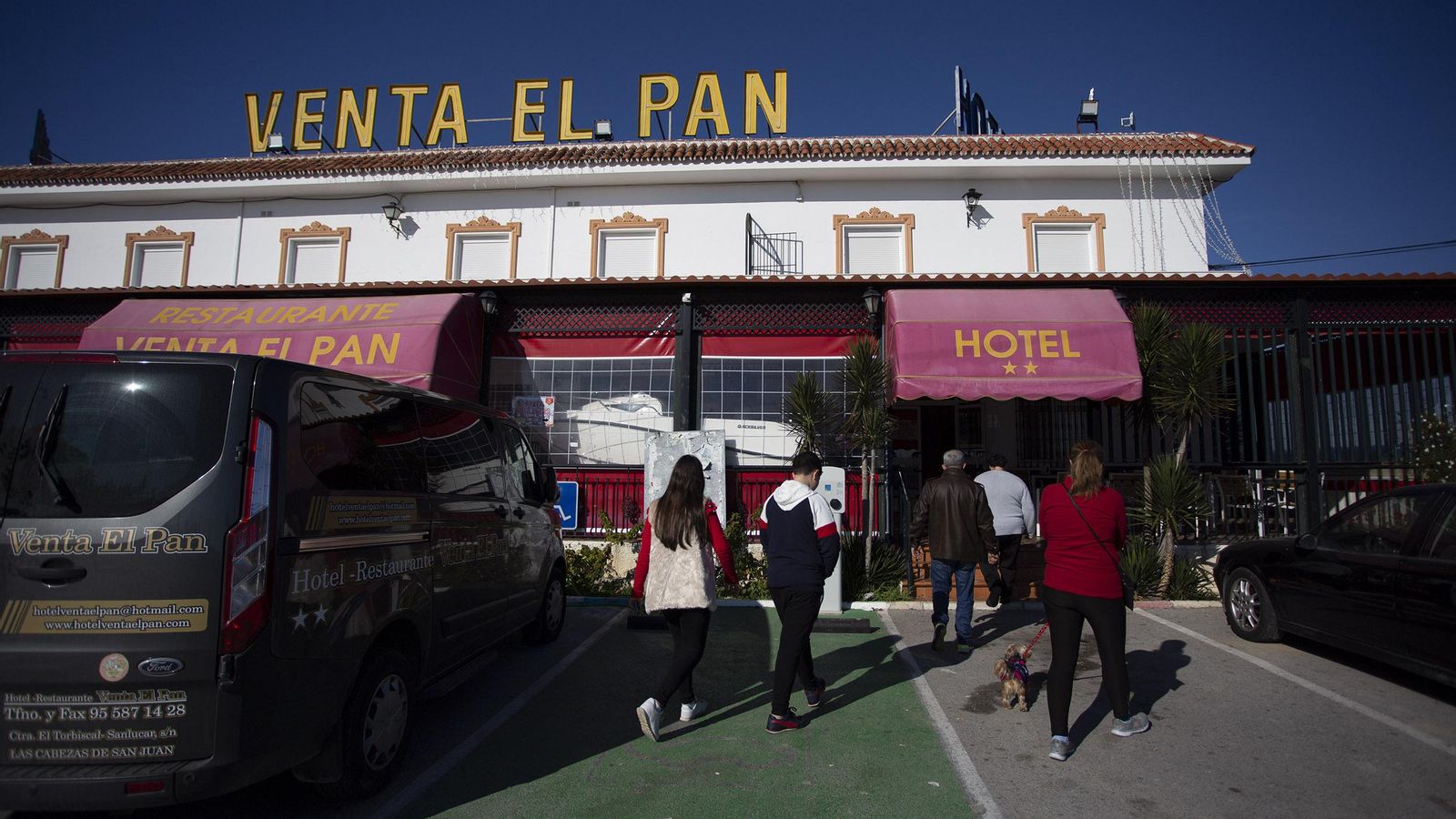 La venta El Pan, donde el 31 de diciembre se celebró el fin del peaje.