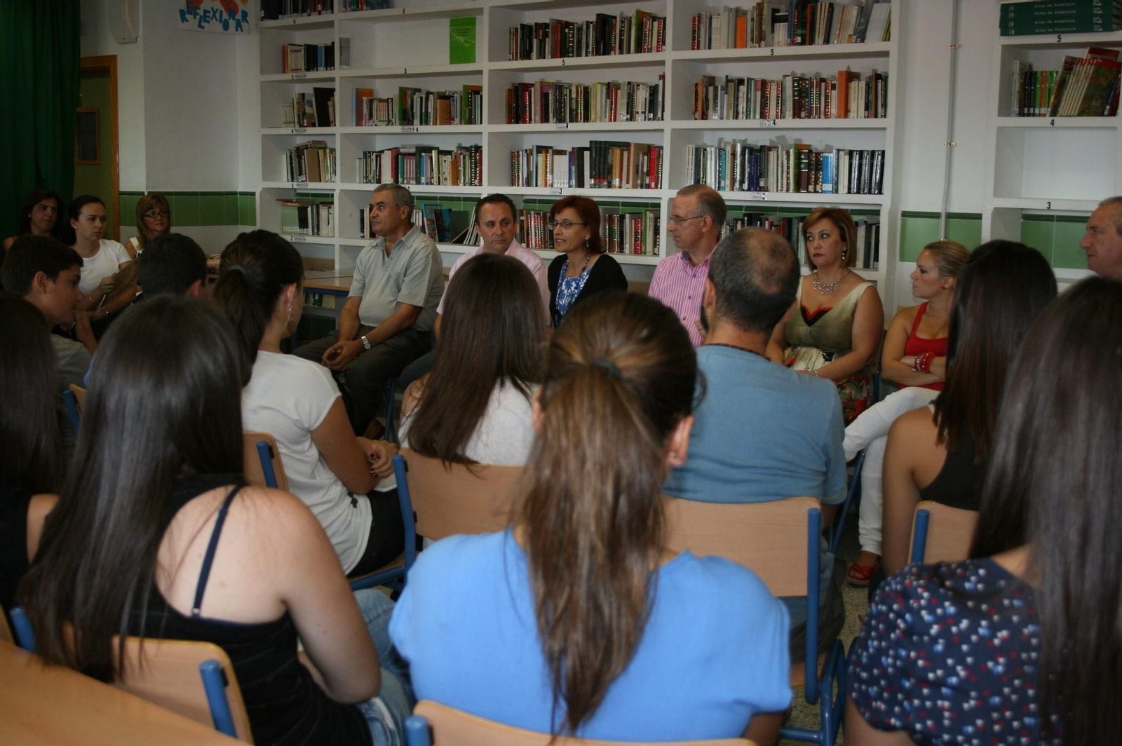 Imagen de archivo de un acto en el IES Cerro de los Infantes de Pinos Puente.