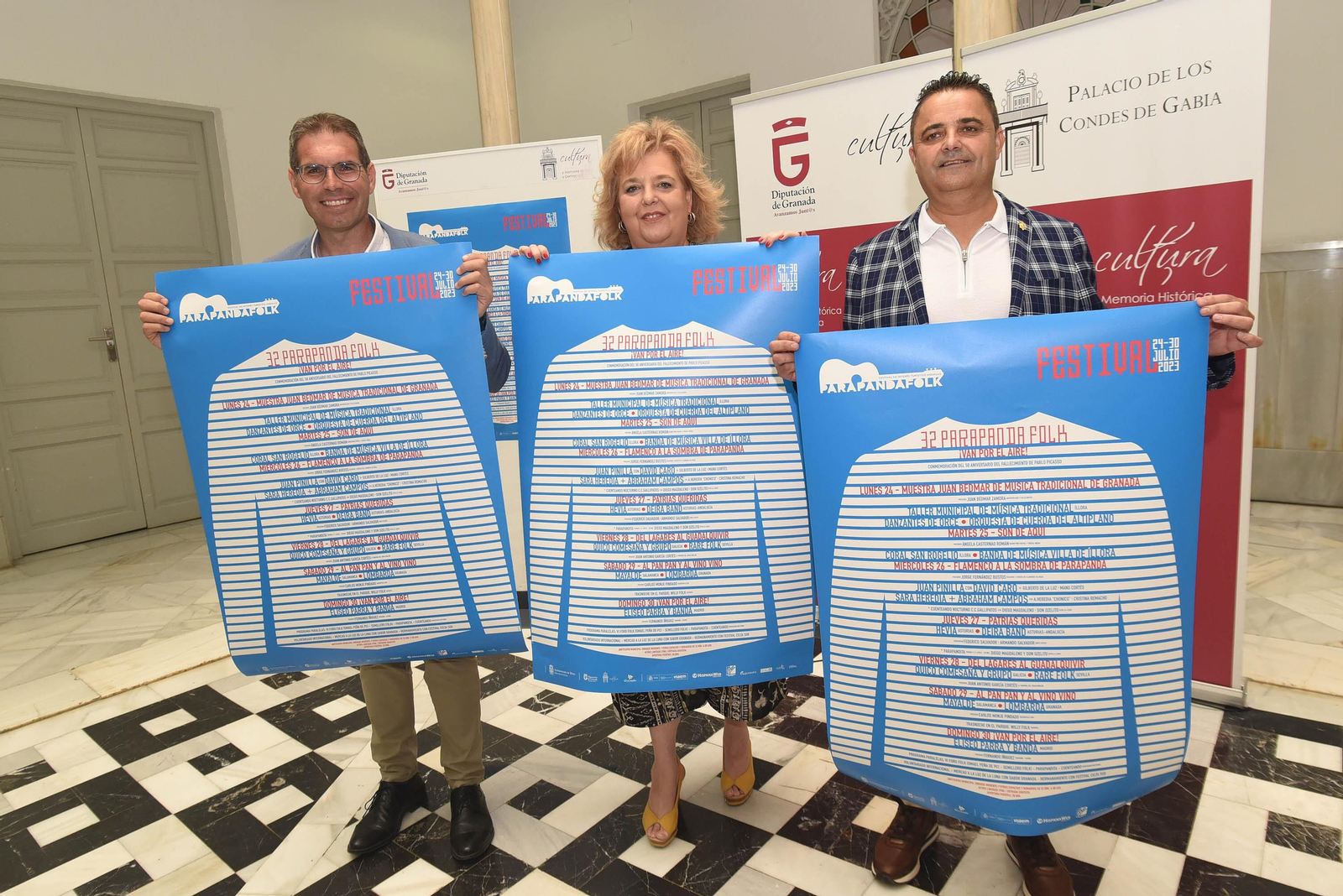 Presentación del festival Parapanda Folk