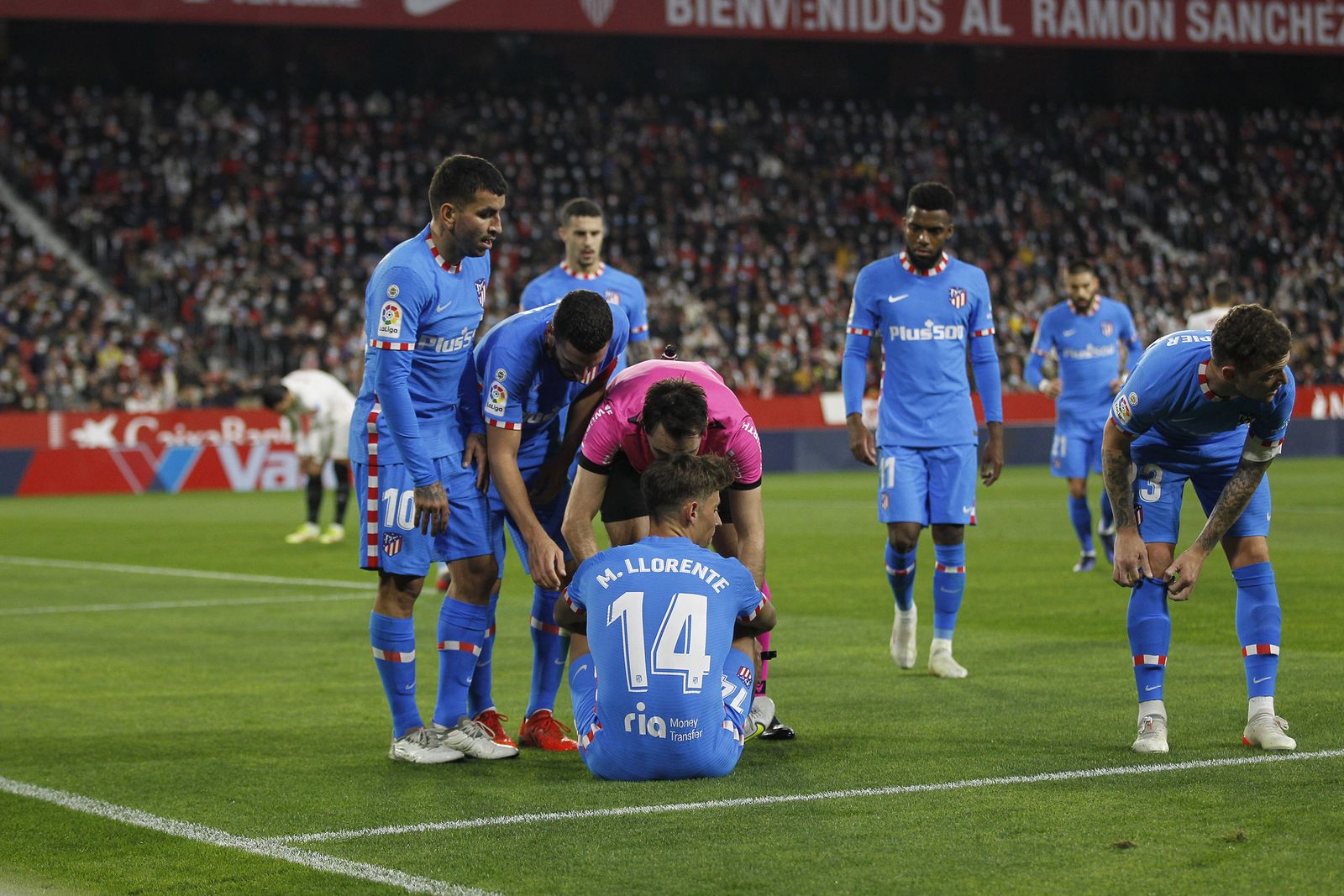 Las imágenes del Sevilla fc-Atlético de Madrid