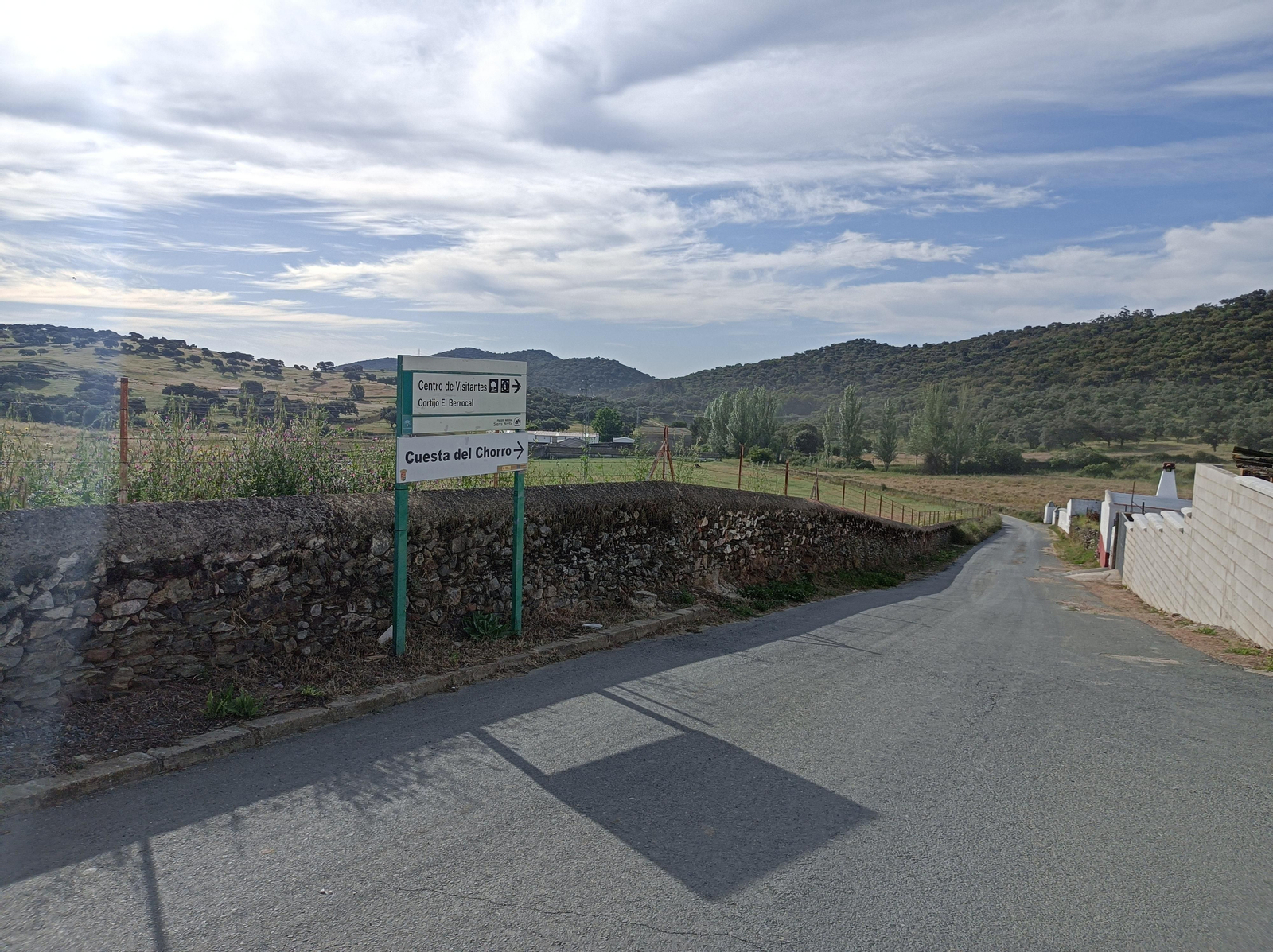 Imágenes de la georruta de El Chorro, en Almadén de la Plata