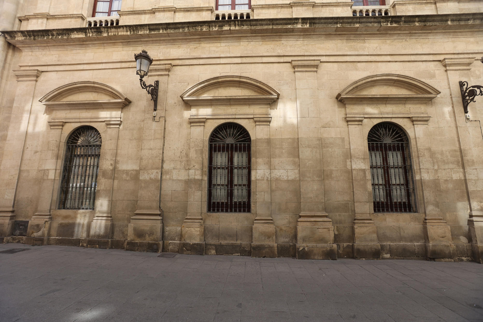 Obras en la fachada del ayuntamiento