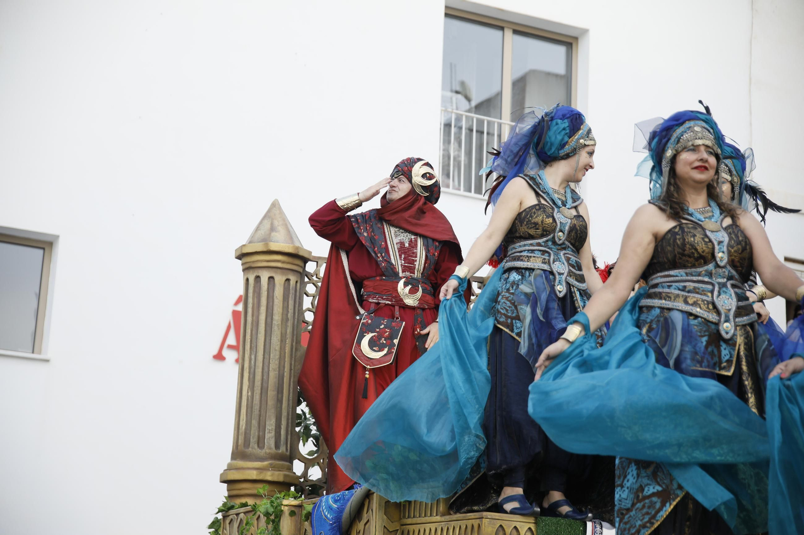 El gran desfile de Moros y Cristianos de Mojácar, en imágenes