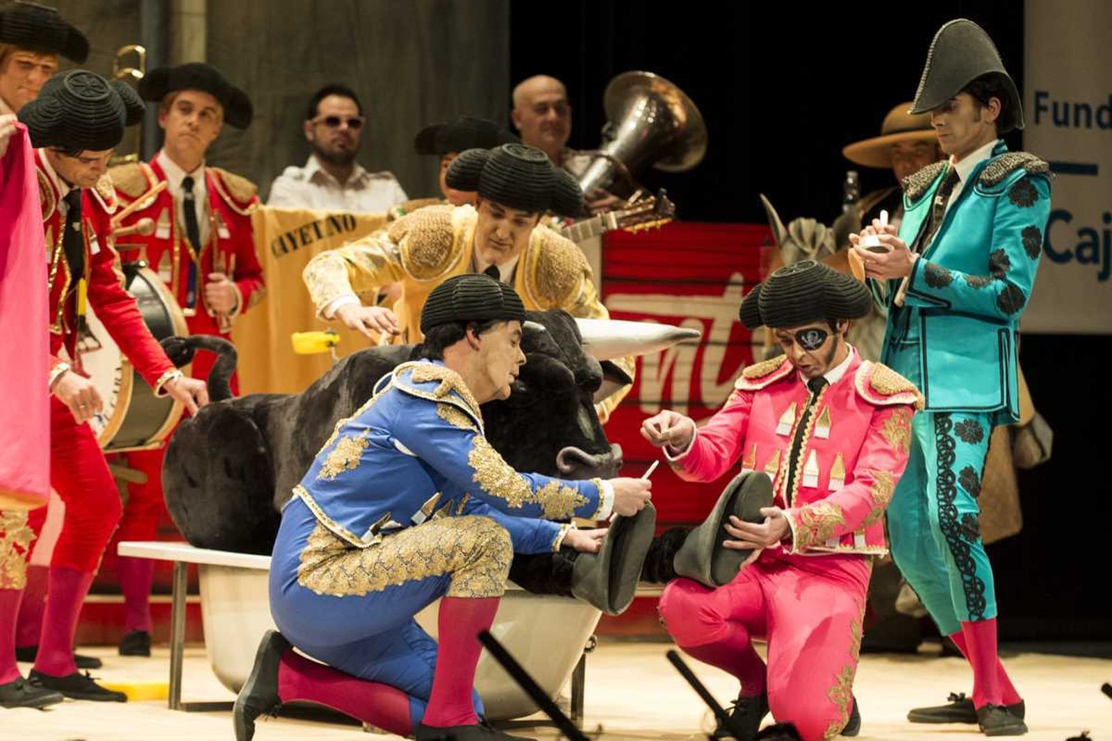 Las imágenes de la primera función de cuartos