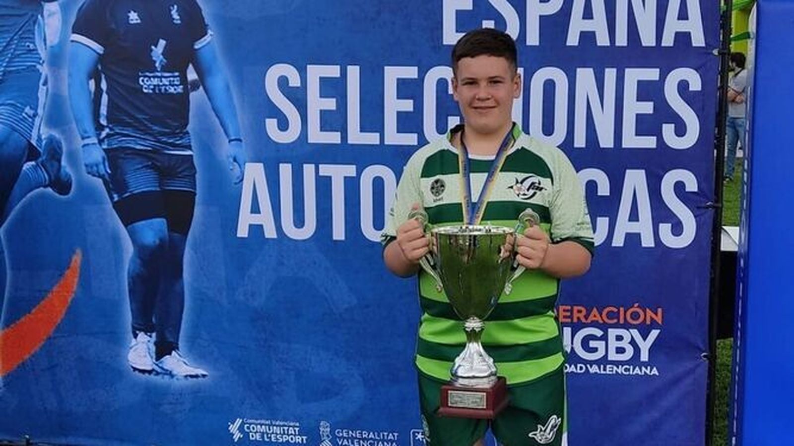 Jesús Villalobos, el pasado año con el título de campeón