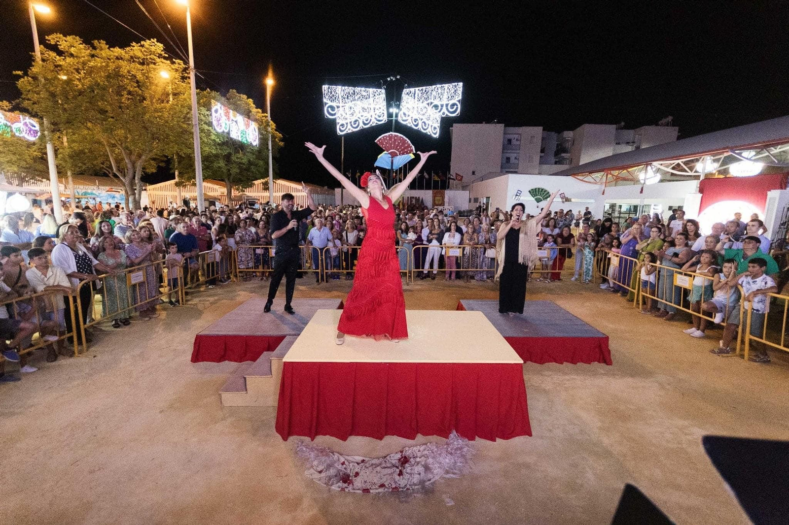 Una imagen de la feria de Trebujena.