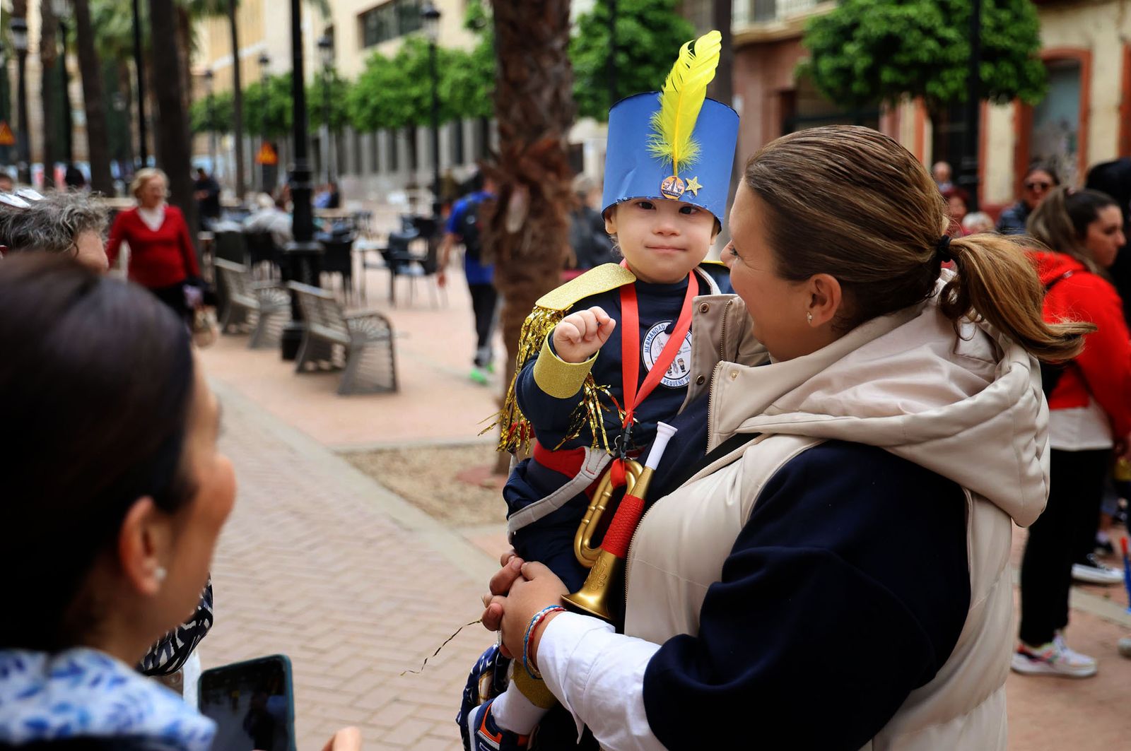 Imágenes de la procesión de la 'Escuela Infantil Mi Pequeño Puerto'