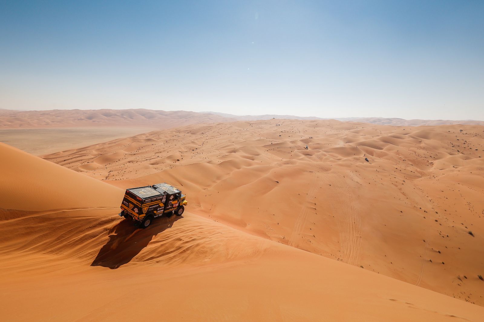 Las mejores fotos del Dakar por las dunas