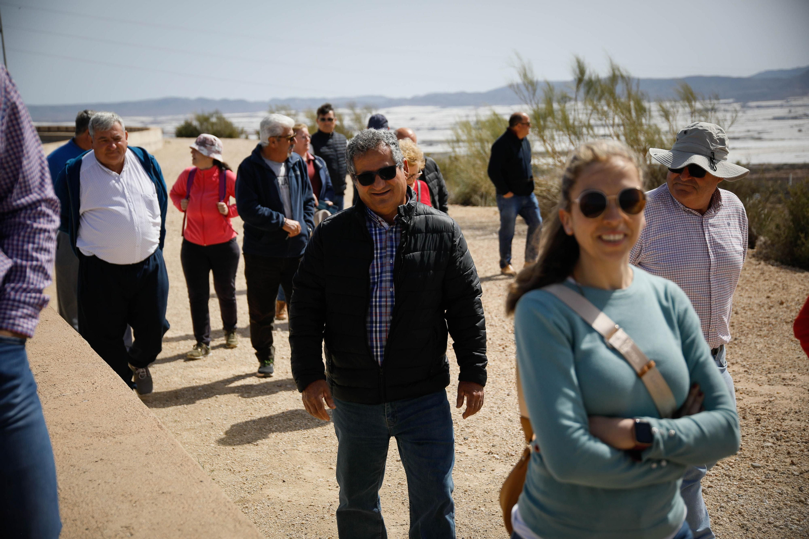 CUCN visita la desaladora de Carboneras y las balsas de Níjar