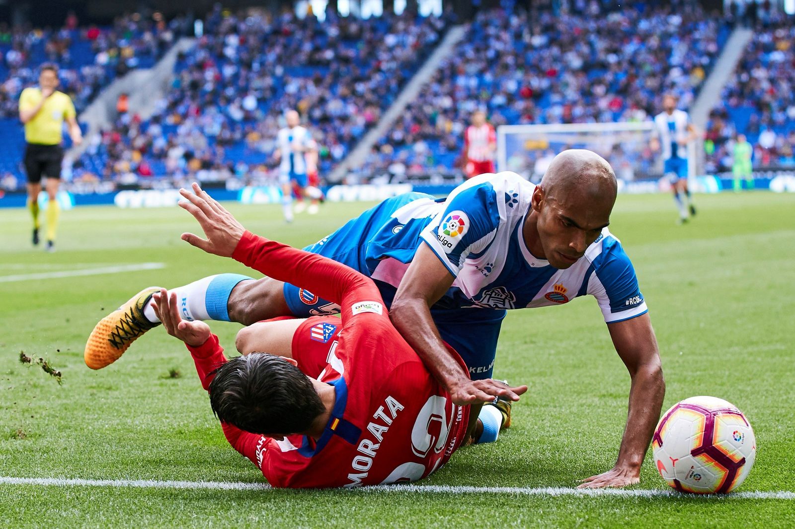 El Espanyol-Atlético, en imágenes