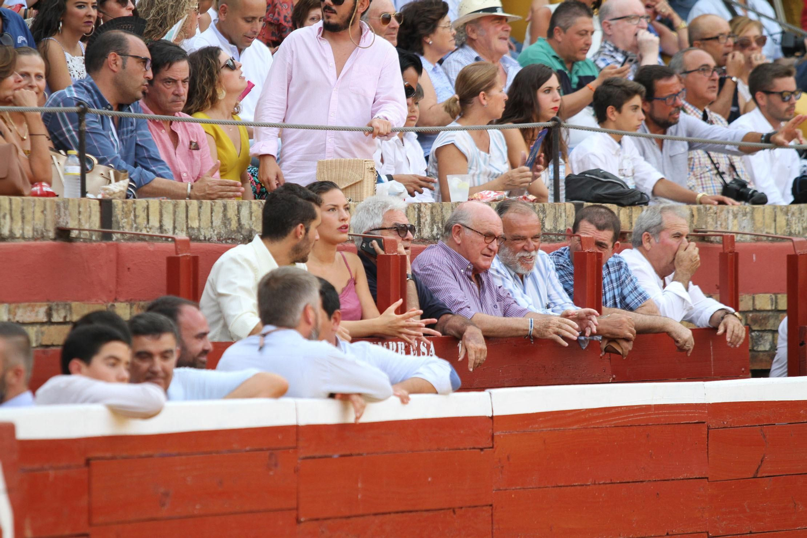 Festejo de Rejones en el coso de La Merced por Colombinas.