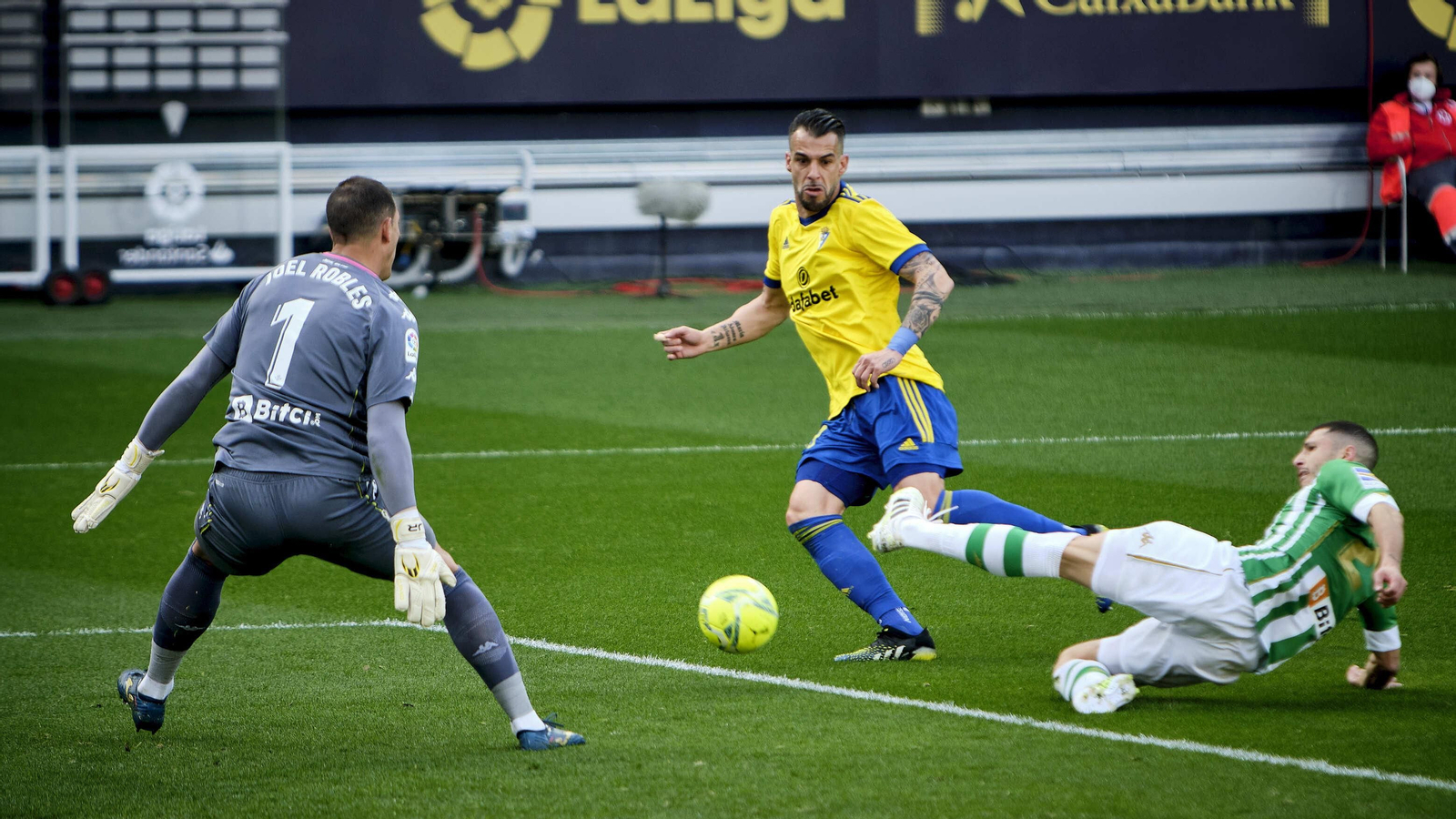 Partido Cádiz CF - Real Betis. Partido Cádiz CF - Real Betis.
