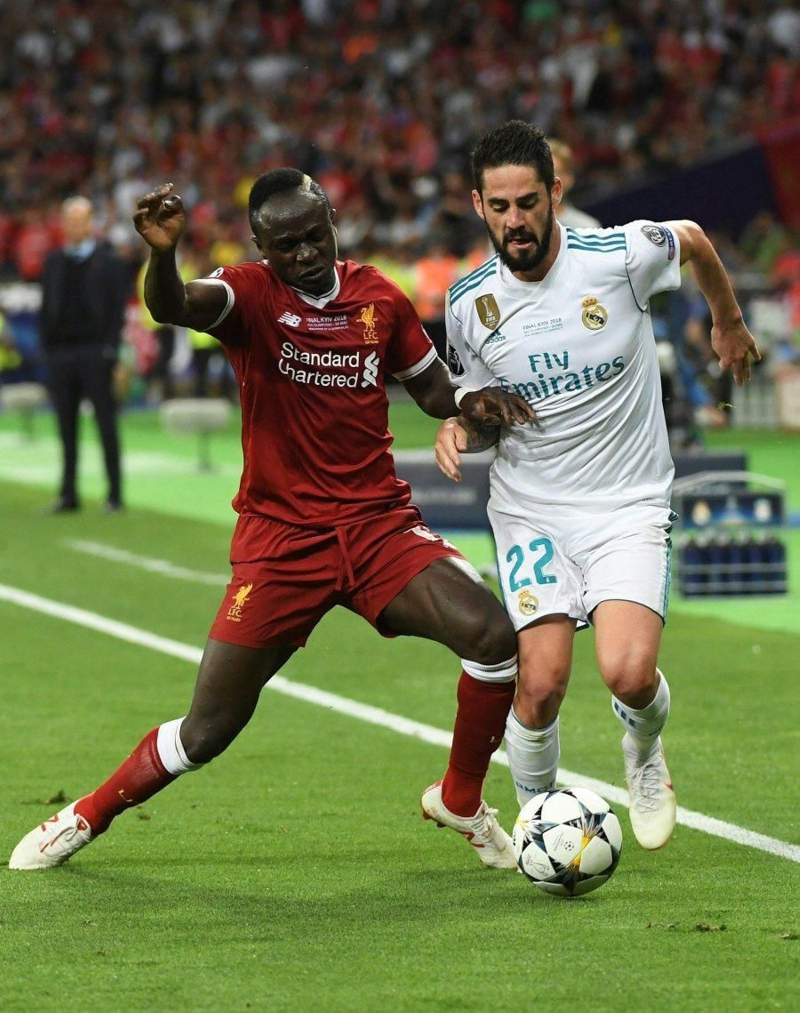 Las imágenes de la final de la Champions en Kiev