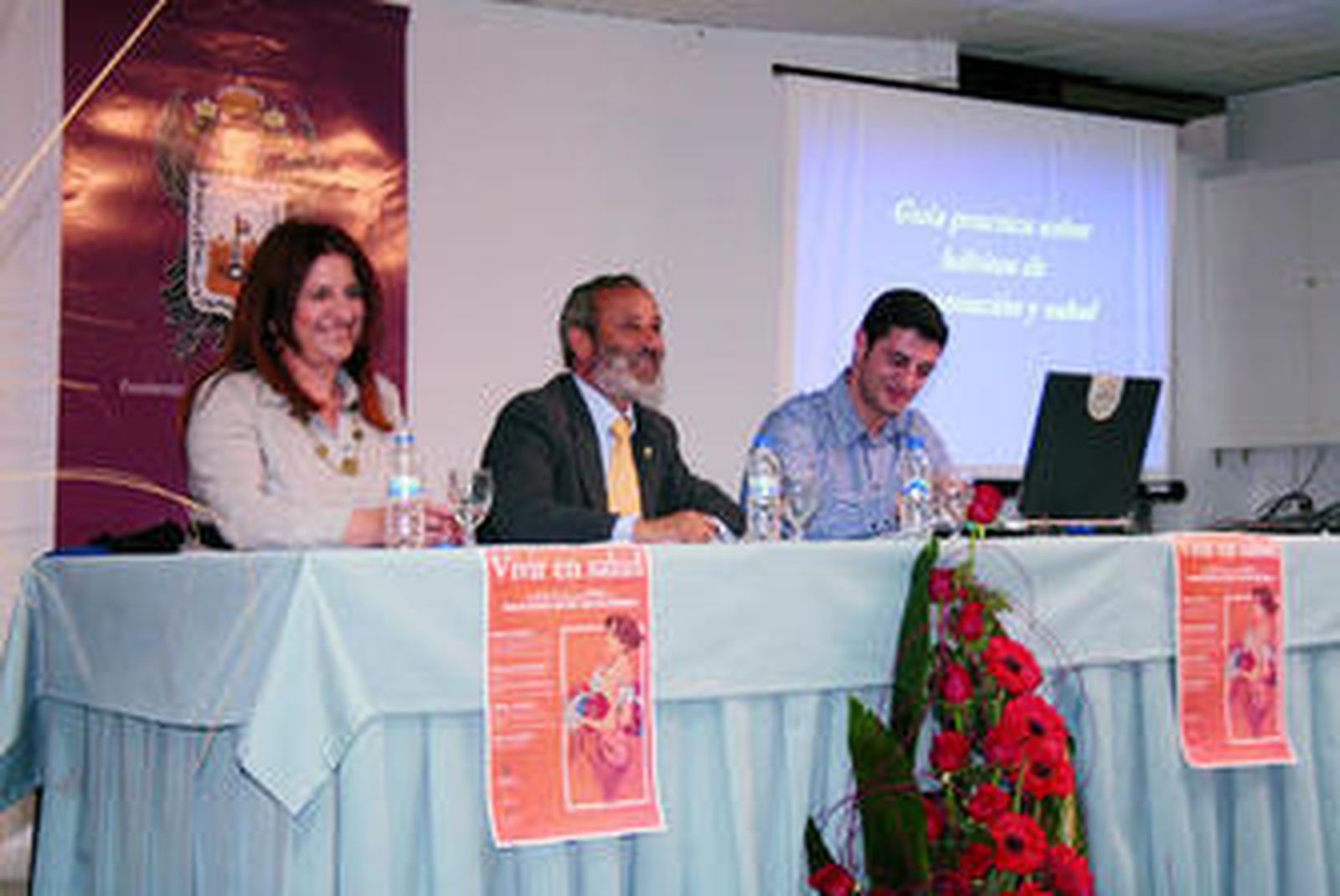 Imagen de una de las ponencias que se hicieron.