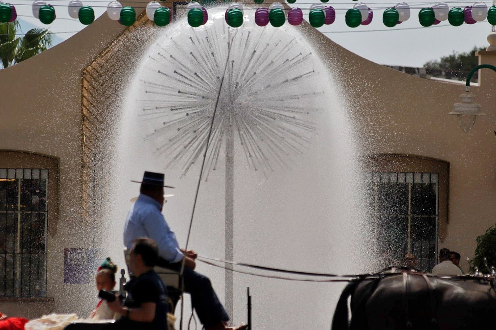 El estreno de la Feria de Málaga en el Real, en imágenes