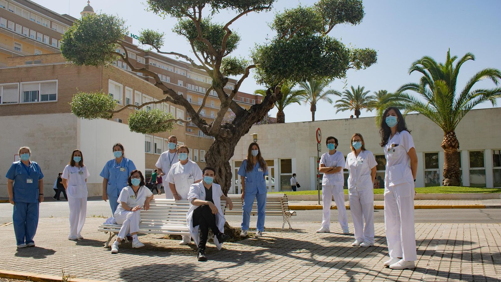 El equipo de Medicina Preventiva del Hospital Virgen del Rocío.