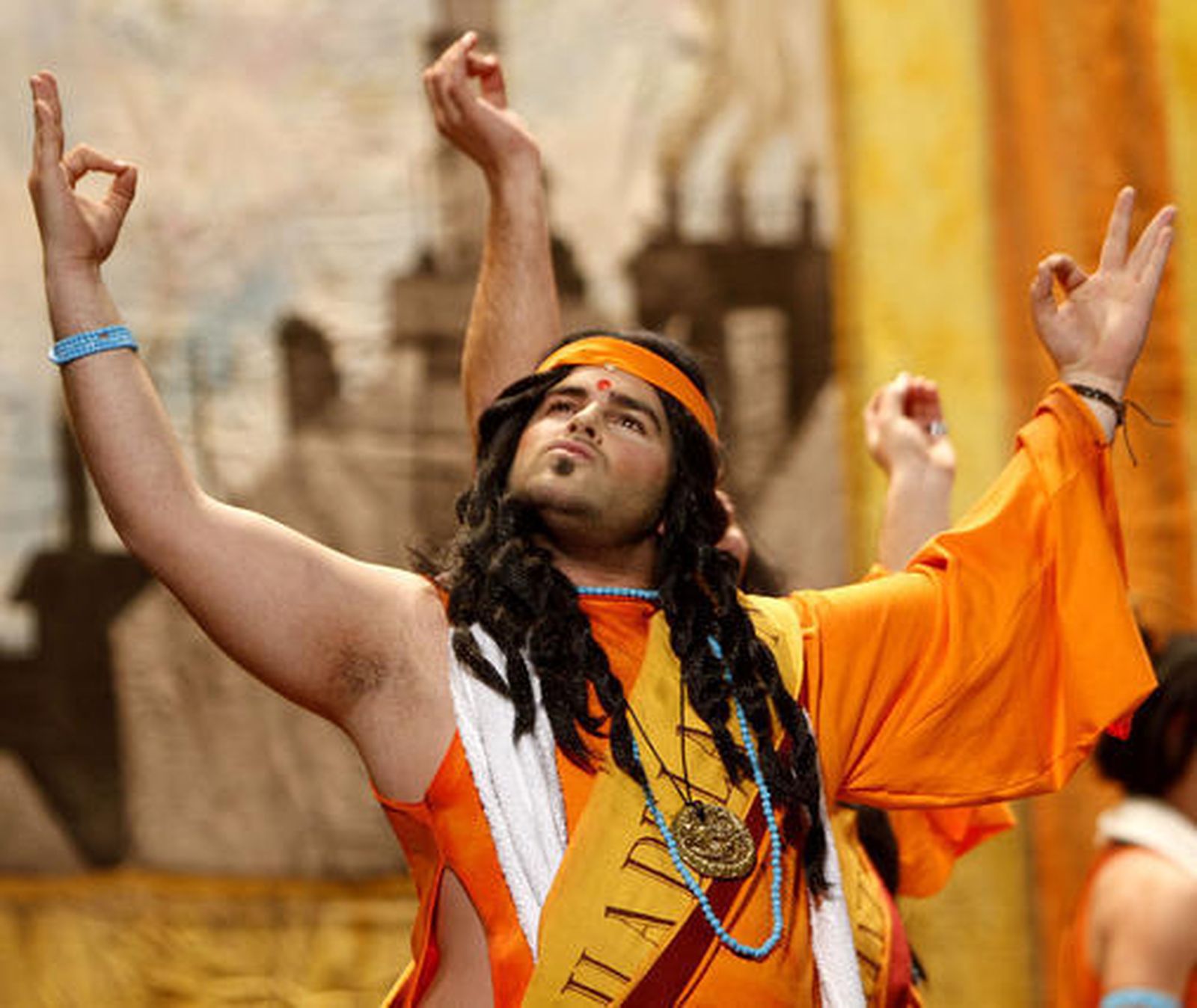 Chirigota Este año nos lo tomamos con karma  Foto: Lourdes de Vicente