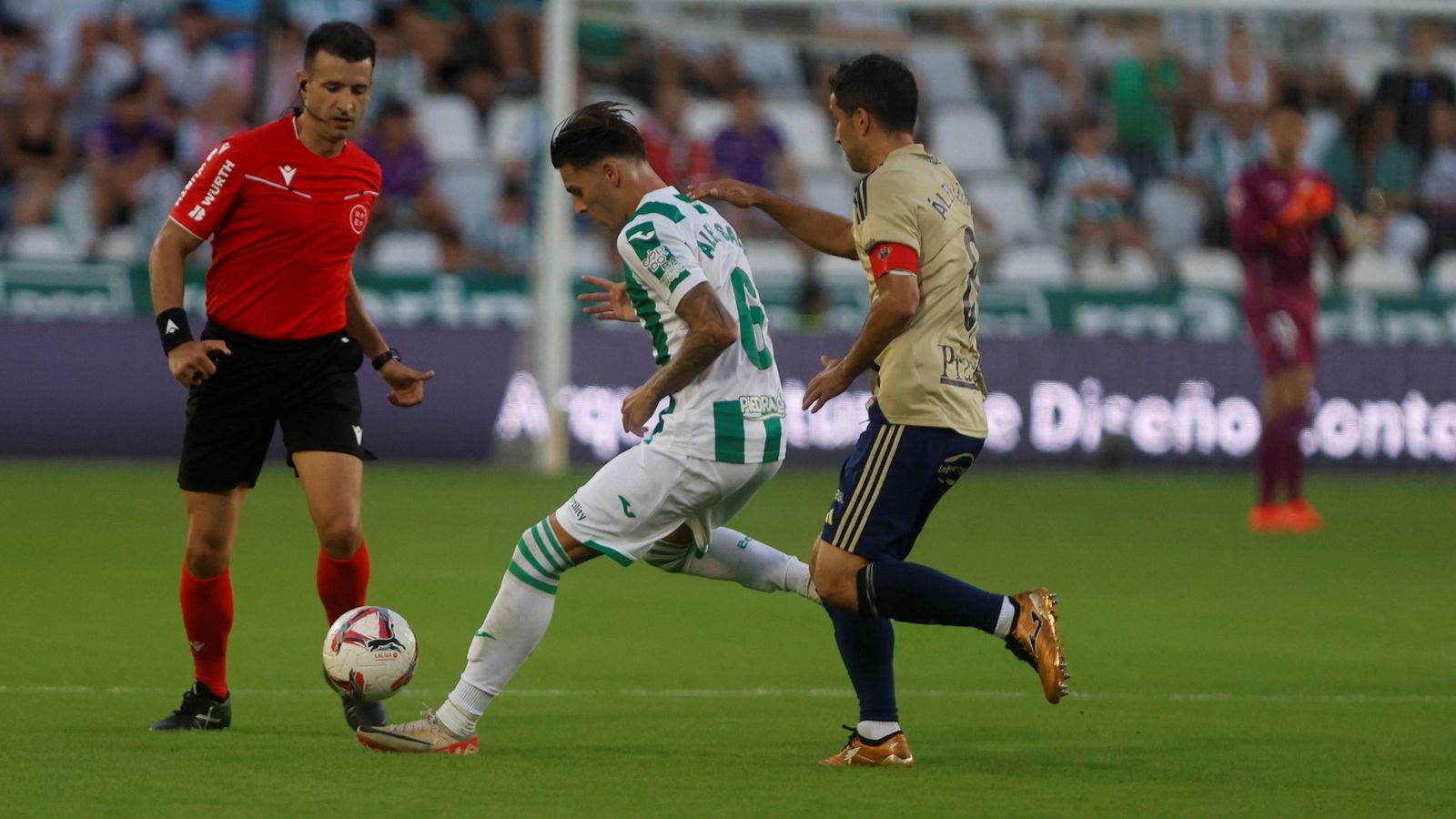 Germán Cid Camacho, en un Córdoba CF - Racing Ferrol del curso pasado en El arcángel.