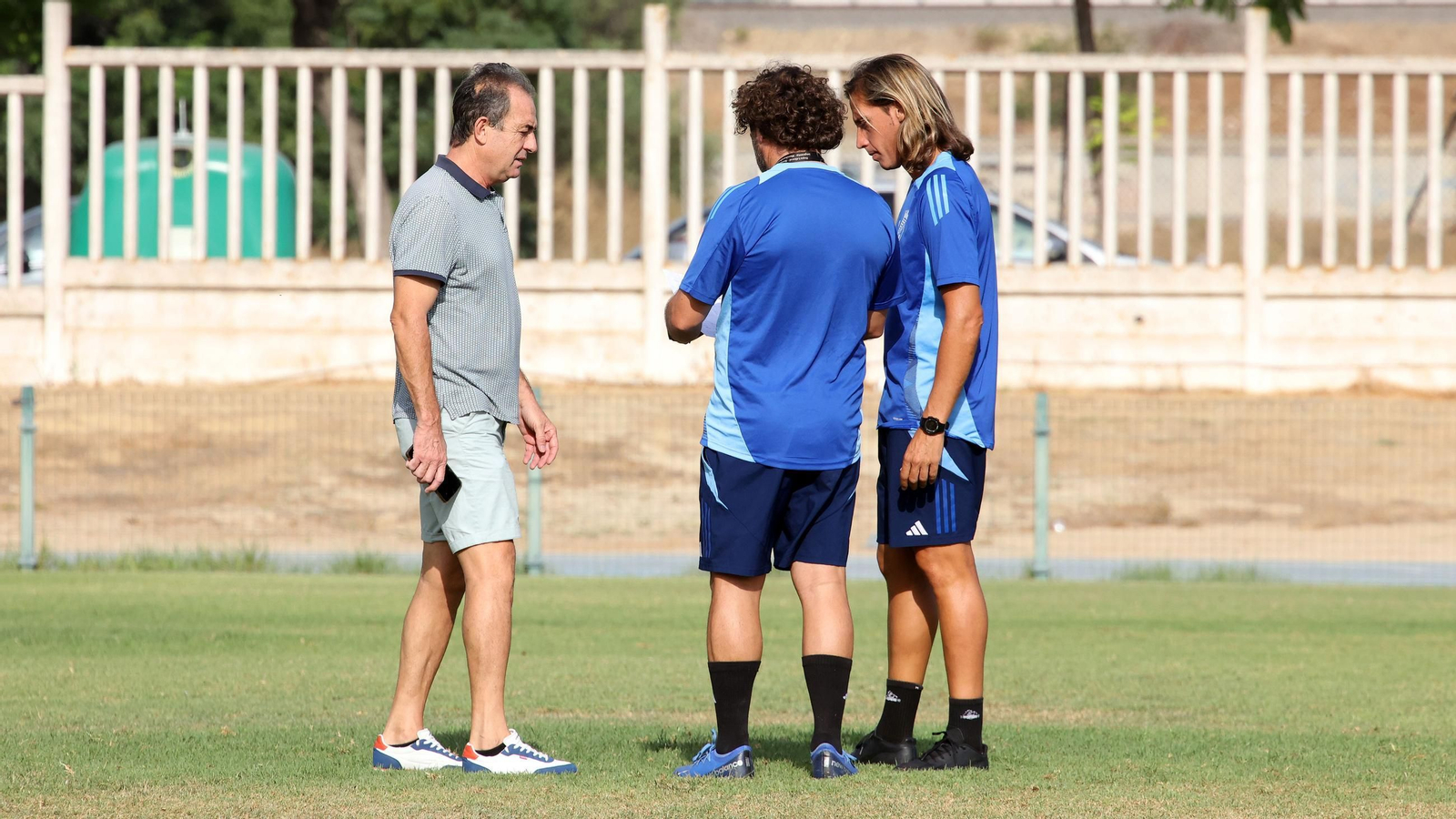 Imágenes del entrenamiento del Xerez CD en el 'Pepe Ravelo' de Chapín